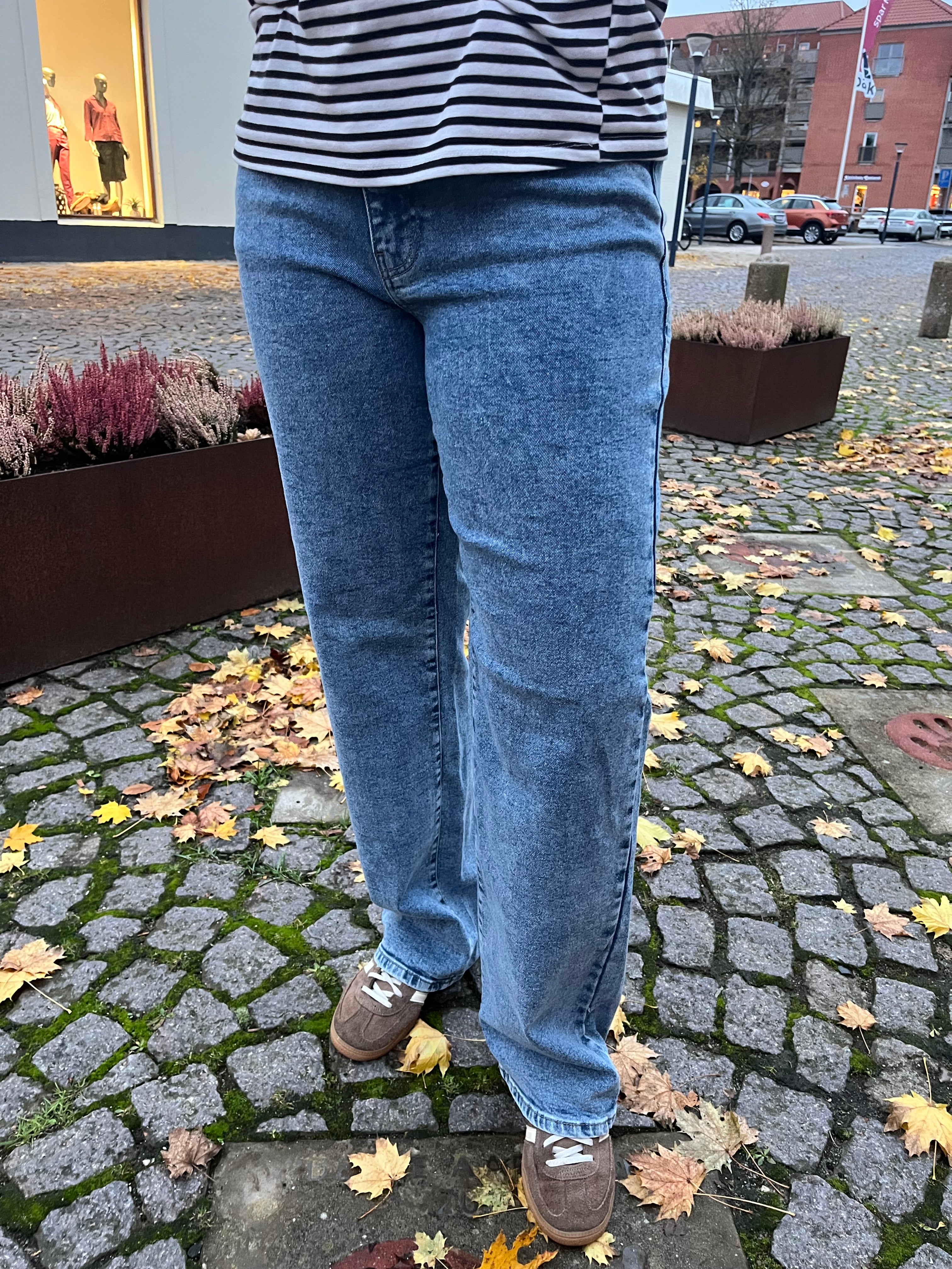 NMYOLANDA Jeans - Medium Blue Denim